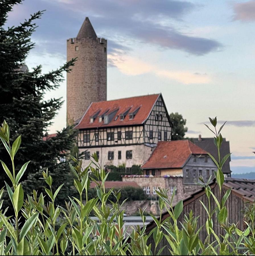 Graefin Anna - Design-Apartment In Der Historischen Hinterburg Schlitz - Nahe Fulda Und Bad Hersfeld Exterior foto
